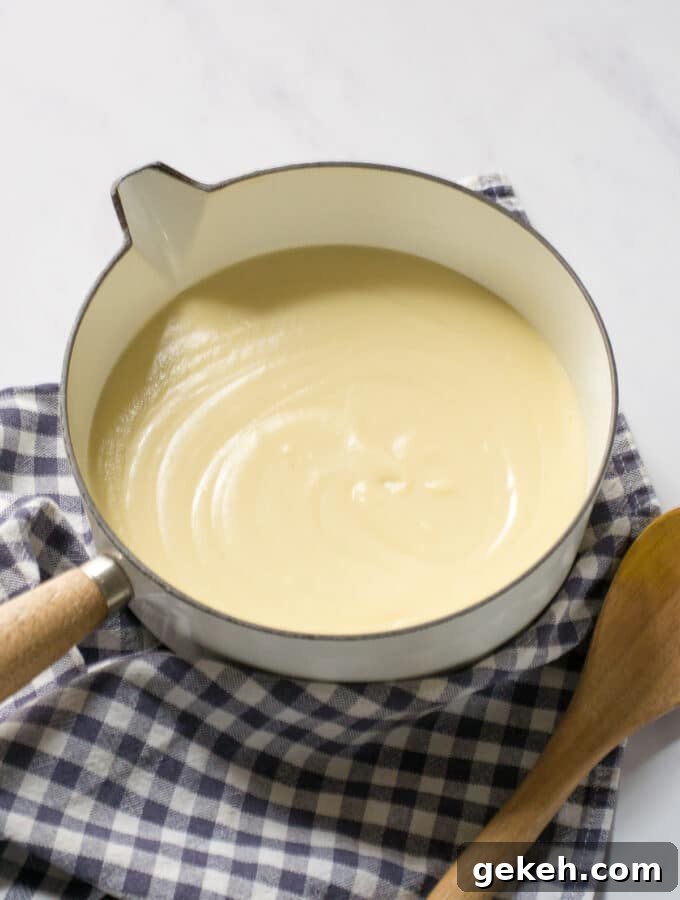 Creamy Vegan Béchamel Sauce Recipe for Smooth Plant-Based Cooking 3 Vegan White Sauce