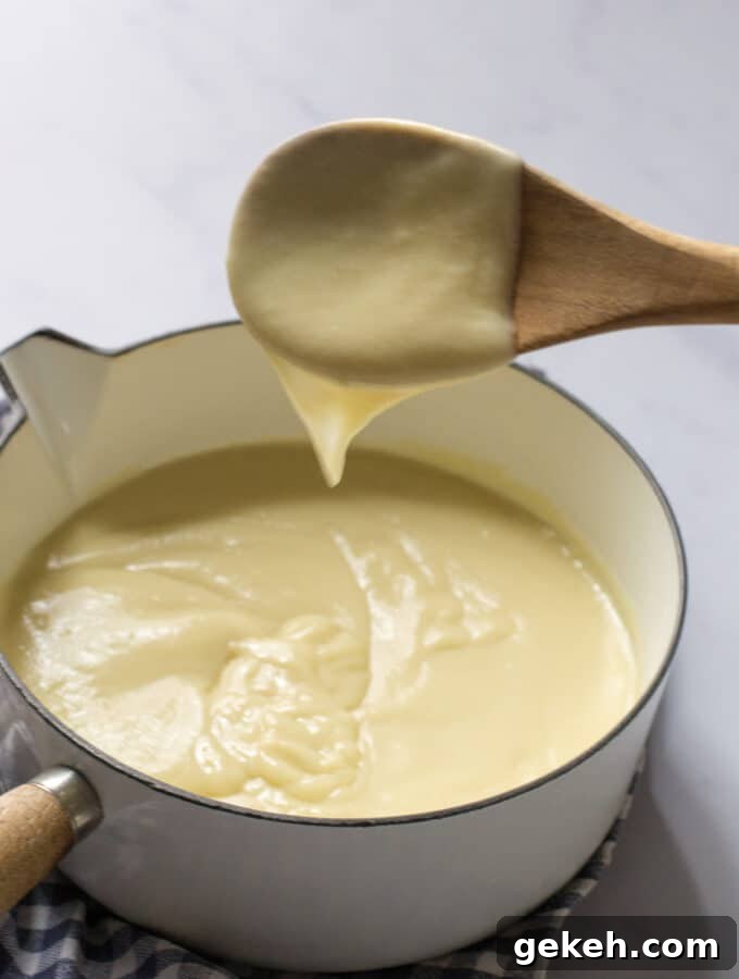 Creamy Vegan Béchamel Sauce Recipe for Smooth Plant-Based Cooking 5 Vegan bechamel sauce