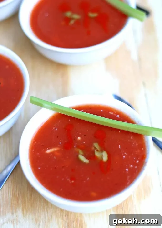 Chilled Bloody Mary Soup | Honey and Birch