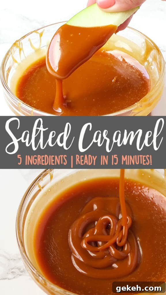 Homemade Salted Caramel Sauce Recipe for Every Dessert 17 Easy Homemade Salted Caramel Recipe
