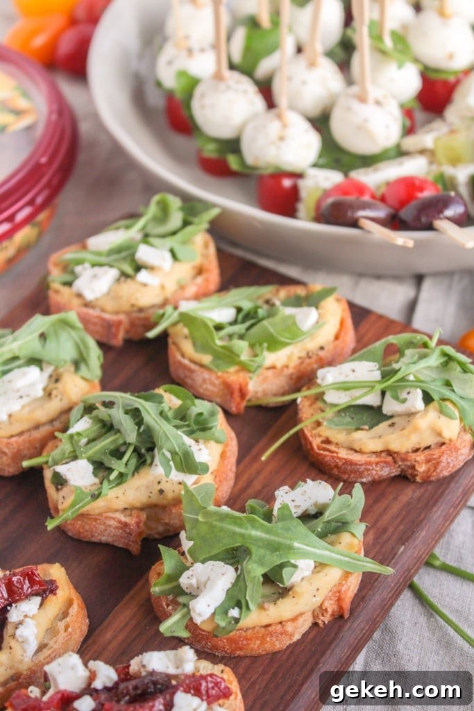 Quick Super Bowl Snack Ideas You Can Toss Together 8 Hummus and toppings