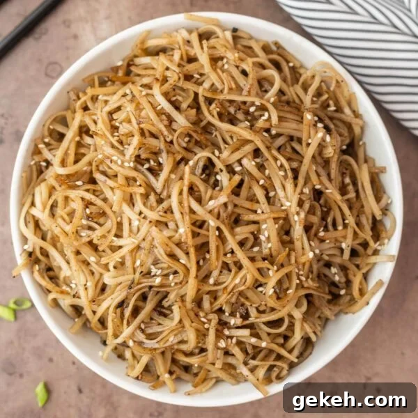 Authentic Pad Thai on a Blackstone Griddle: Simple Recipe 15 Hibachi Noodles in a bowl