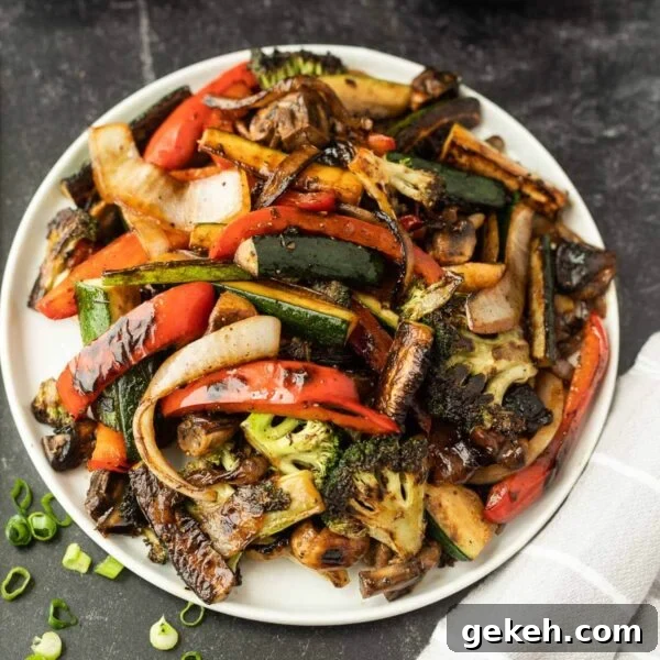 Authentic Pad Thai on a Blackstone Griddle: Simple Recipe 16 Chinese stir fry vegetables on a plate.
