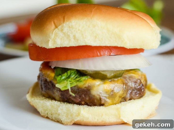 Image for Air Fryer Onion Soup Mix Burgers
