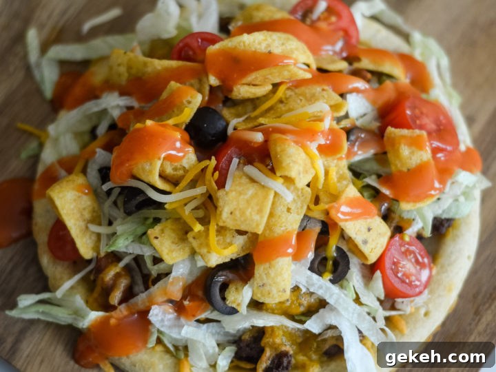 Image for Air Fryer Taco Pizza
