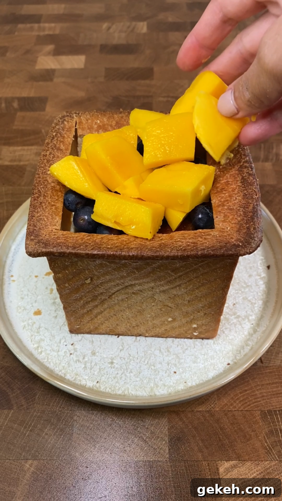 Shibuya Honey Toast Recipe — Day 26 of the Bread Challenge 13 Close up toppings