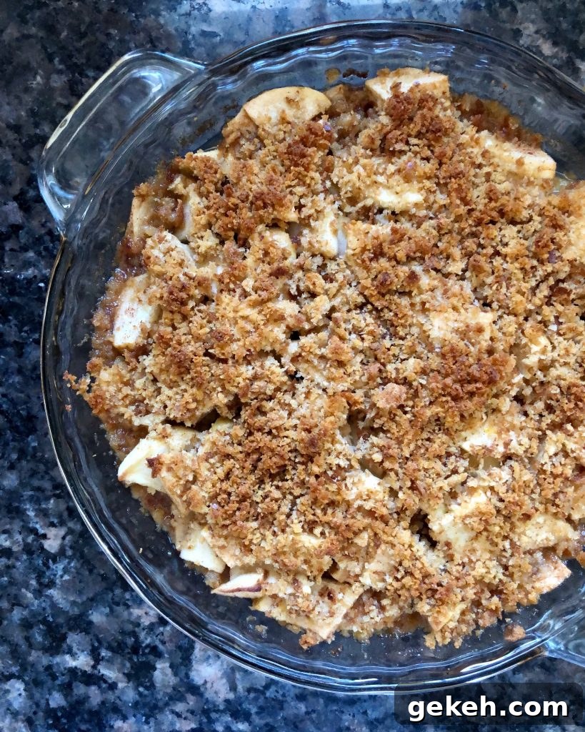 Classic Apple Crumble Recipe with a Lighter Twist 2 img 6287 1