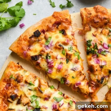 Classic Sausage Pizza Recipe: Crispy Crust & Savory Toppings 20 BBQ Chicken Pizza
