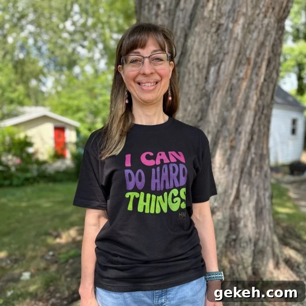 You're Not Broken: Why Weight Loss Feels Impossible and How to Finally Find Relief 10 I can do hard things shirt - The Holy Mess