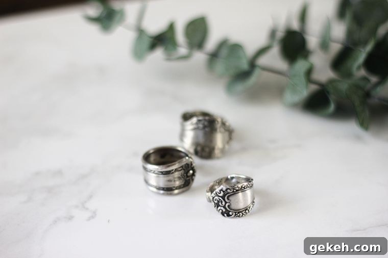27 DIY Rings You'll Actually Want to Wear Every Day 22 Spoon Ring