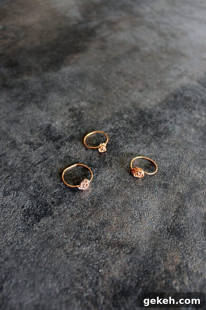 27 DIY Rings You'll Actually Want to Wear Every Day 7 Stacking Rings