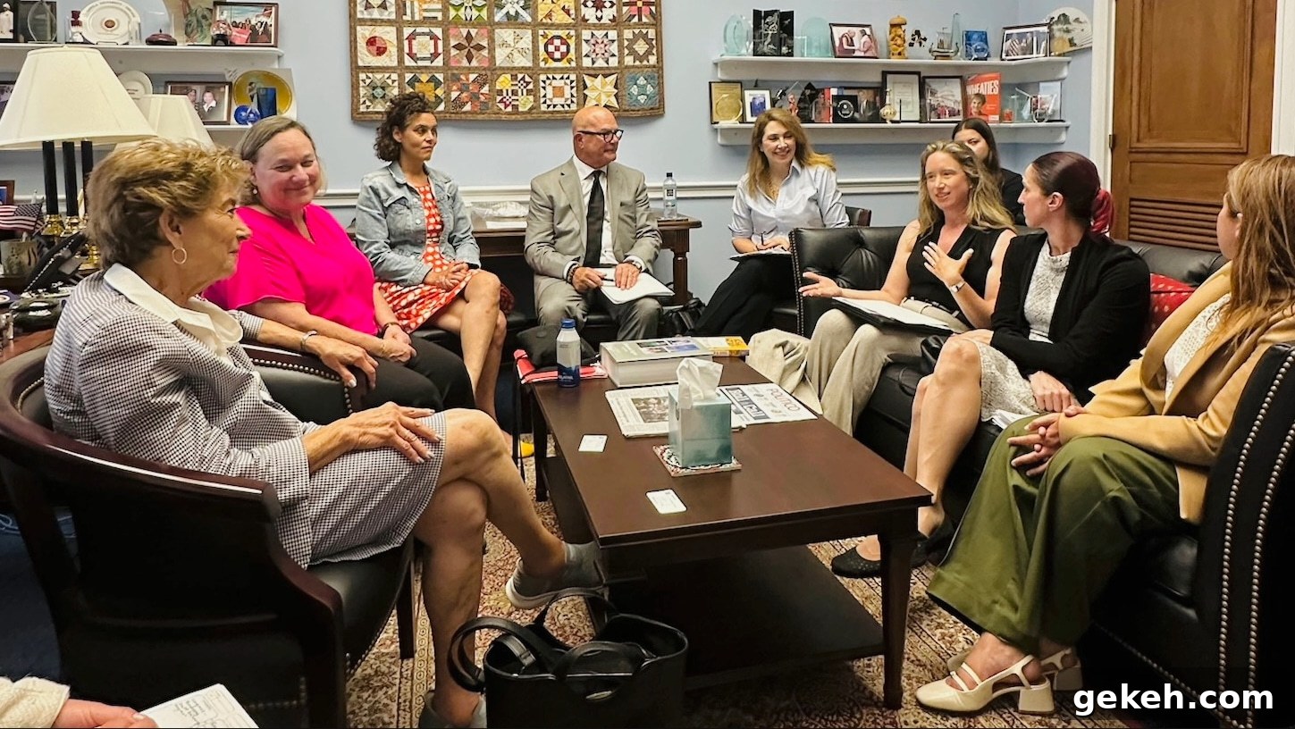 5 Key Lessons from My Advocacy Days in Washington, D.C. 4 A room full of people that came to Advocacy Day sitting on couches and chairs in a circle discussing the topics.