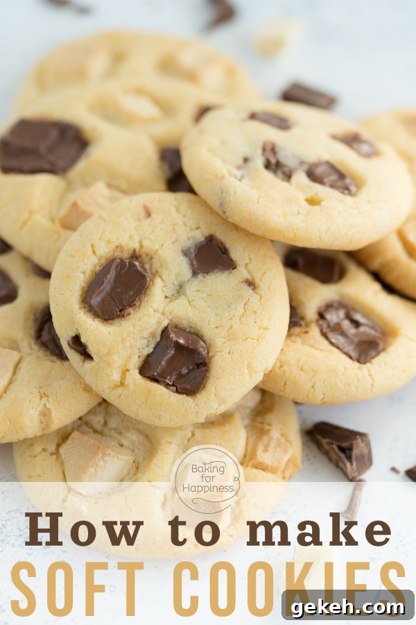 Perfectly Chewy Chocolate Chip Cookie Recipe 8 Super delicious, easy chewy chocolate chip cookies. without egg. This classic and delicious recipe is better than the recipes of Subway & Co!