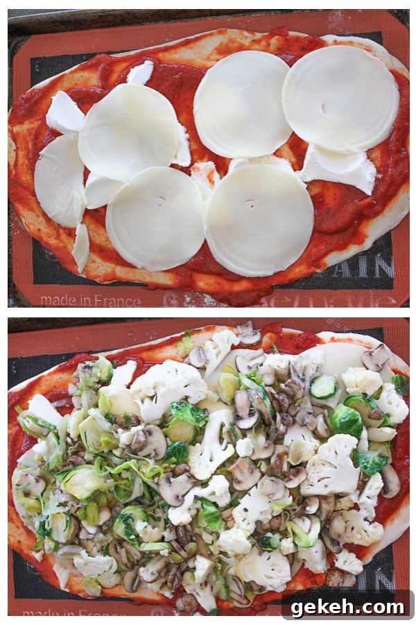 Pizza in progress