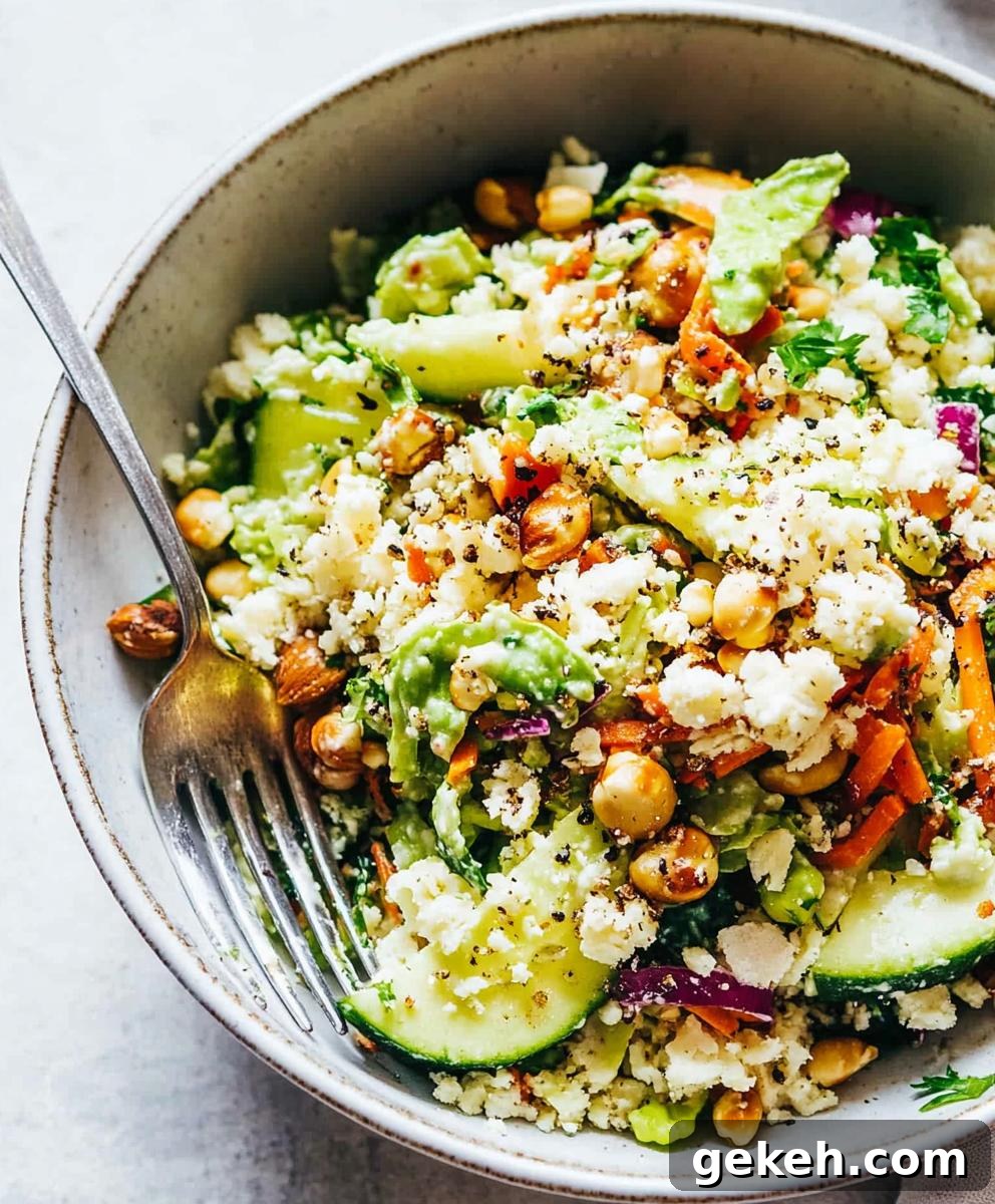 Crisp Detox Salad with Superfood Crunch and Zesty Dressing 5 Crunchy Detox Salad Recipe