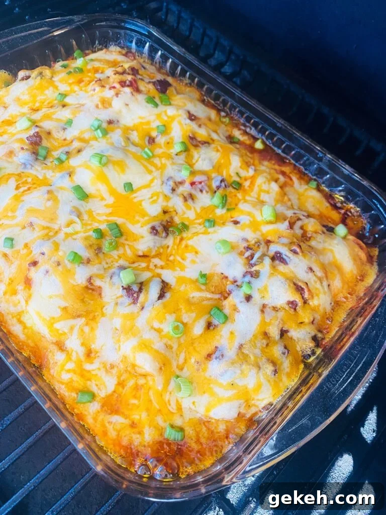 Nashville Hot Chicken Flatbreads on the Traeger Grill 12 Traeger Chorizo Breakfast Enchiladas
