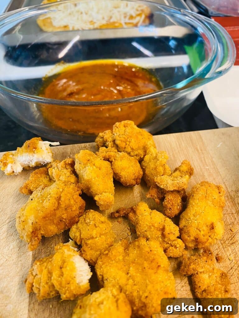 Nashville Hot Chicken Flatbreads on the Traeger Grill 6 popcorn chicken for the flatbreads