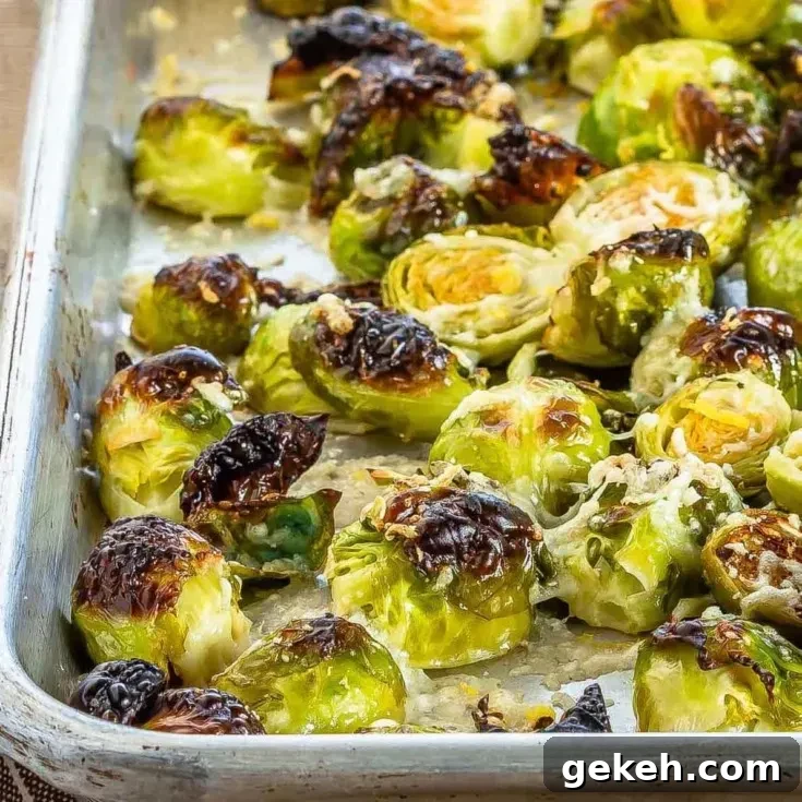 Roasted brussels sprouts