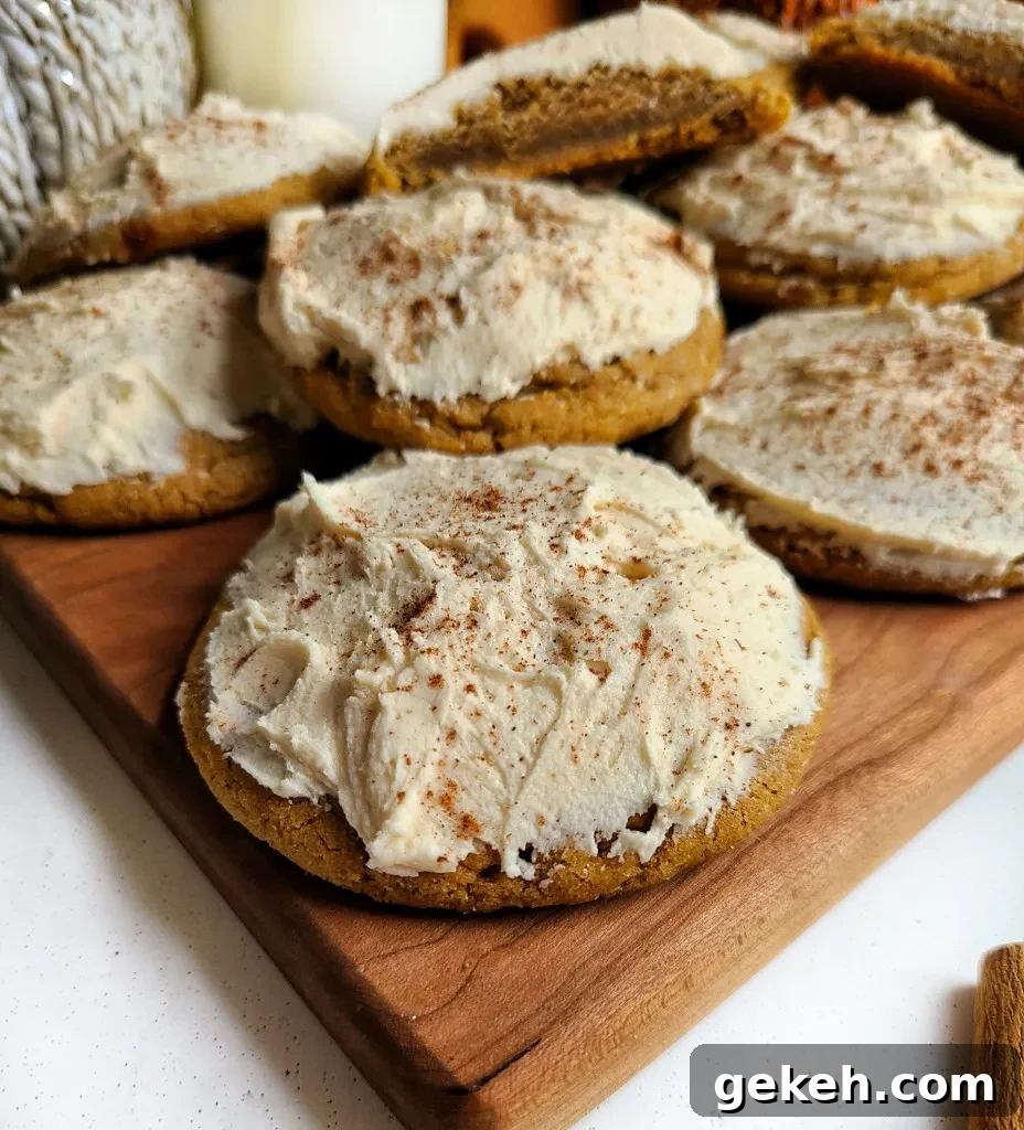 pumpkin spice latte cookies