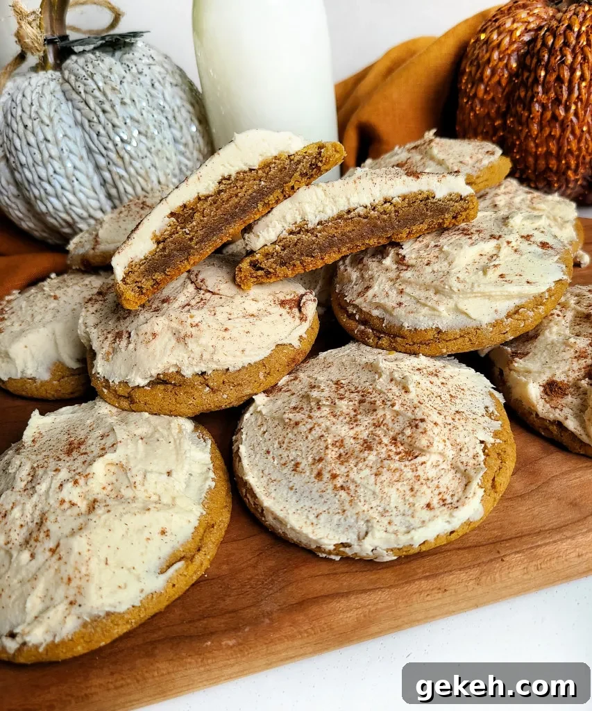 pumpkin spice latte cookies