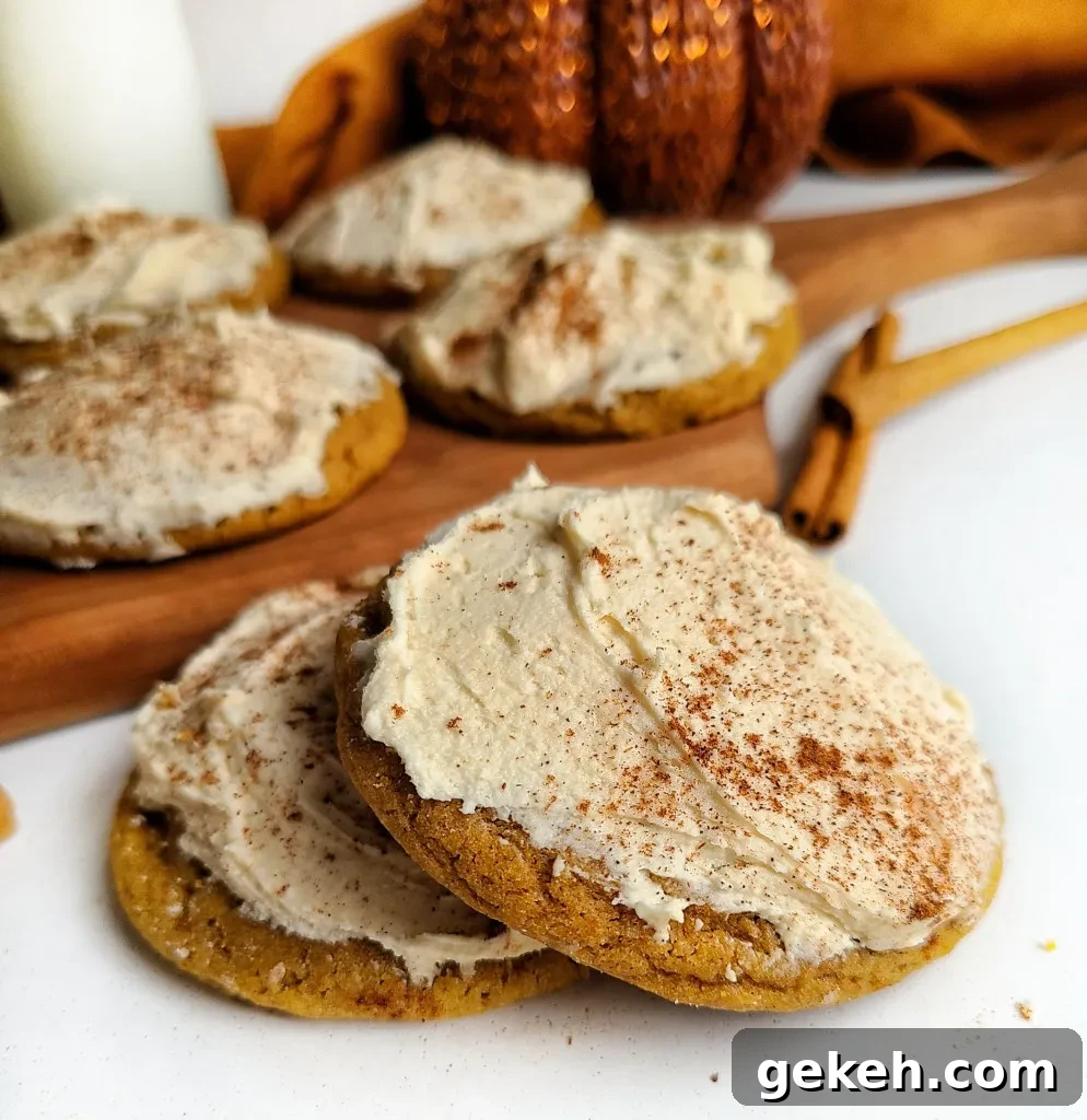 pumpkin spice latte cookies