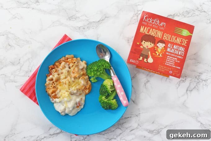 Kiddyum Frozen Meals for Kids: Nutritious, Ready-to-Serve Options 3 Macaroni Bolognese - Kiddyum