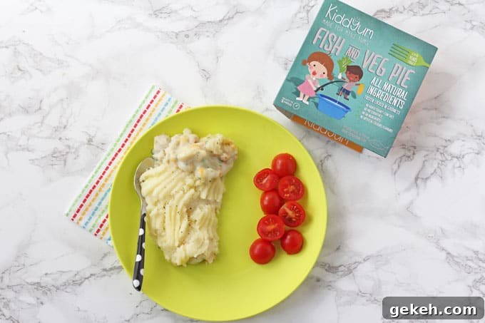Kiddyum Frozen Meals for Kids: Nutritious, Ready-to-Serve Options 6 Fish & Veg Pie - Kiddyum